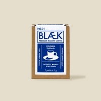 BLÆK Instant Coffee NØ.1 | Blonde Roast | Organic Fair trade